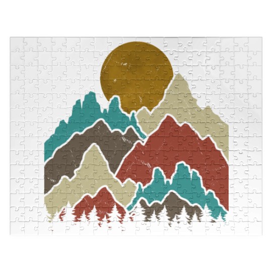 Mountains Landscape Outdoor Mountaineering Jigsaw Puzzles