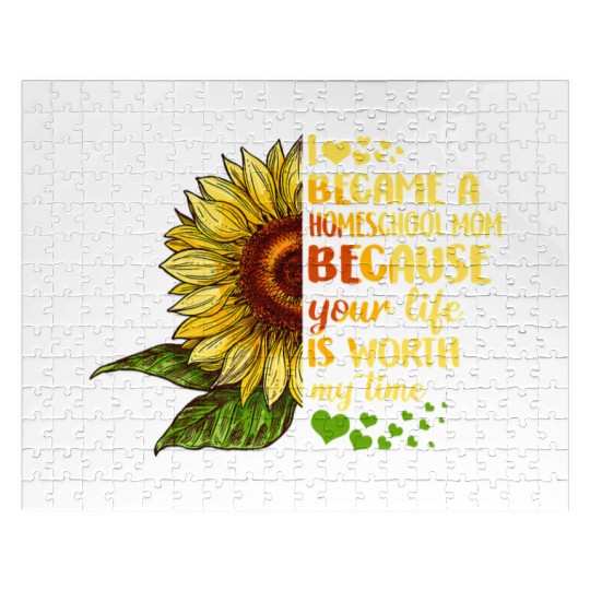 I Became Homeschool Mom Costume Back To School Jigsaw Puzzles