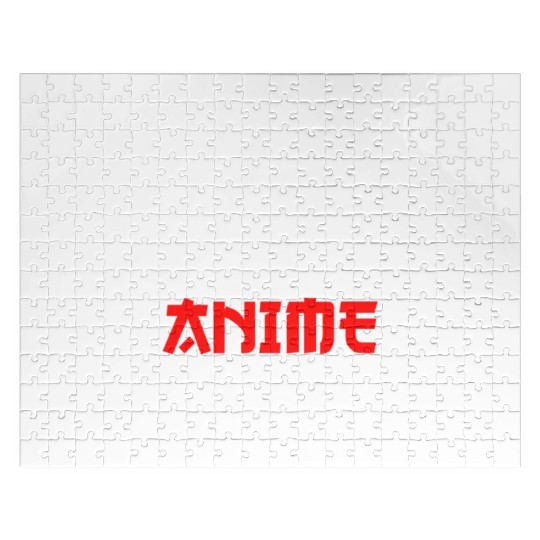 Japanese Anime Manga Otaku Eat Sleep Anime Repeat Jigsaw Puzzles