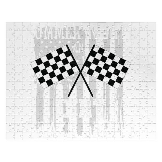 Summer Nights Dirt Track Lights Jigsaw Puzzles Racing Motoc