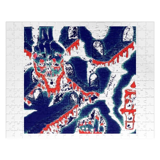 dia de los muertos, Skull Labyrinth, Halloween, Jigsaw Puzzles