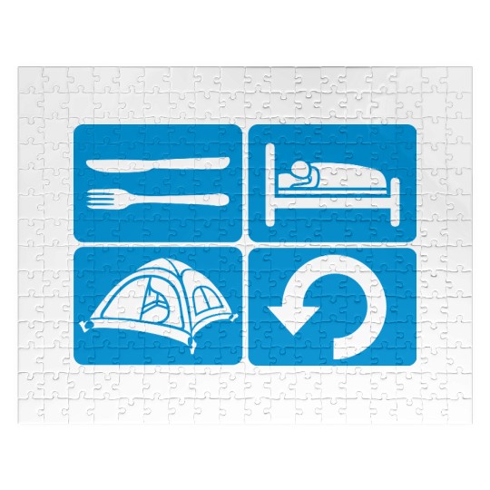 Daily Repeat Wilderness Camping Jigsaw Puzzles