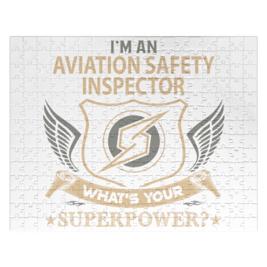 Aviation Safety Inspector Jigsaw Puzzles - Superpower Job