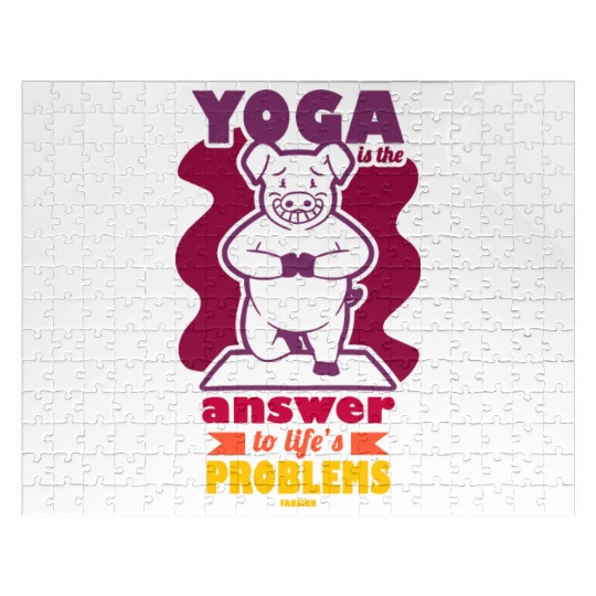 Pig animal piglet farm funny gift Jigsaw Puzzles