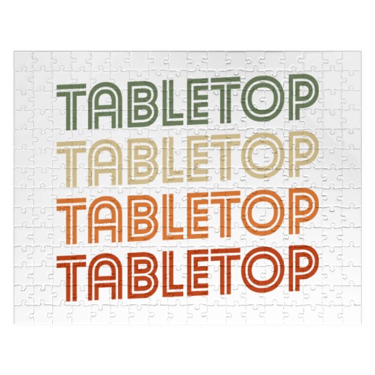 Tabletop Dice Parlor Game Jigsaw Puzzles