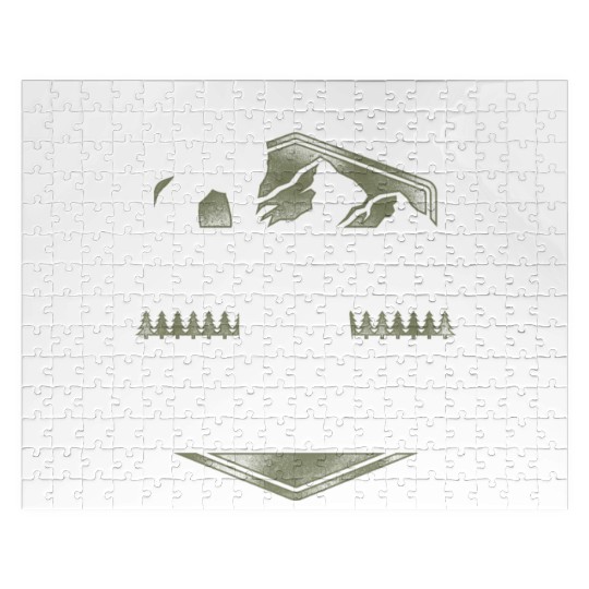 Buck Deer Hunting Hunter Vintage Jigsaw Puzzles