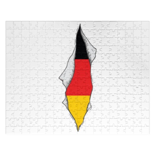germany flag proud german Jigsaw Puzzles