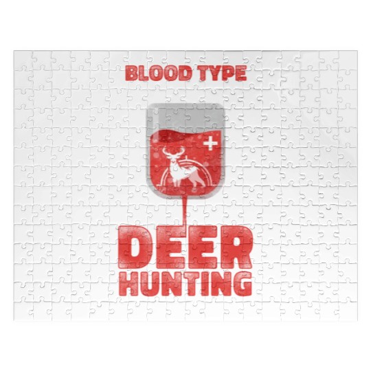 Buck Deer Hunting Hunter Vintage Jigsaw Puzzles
