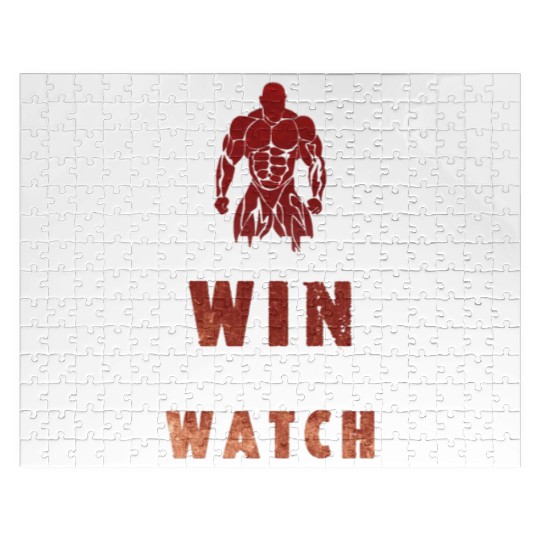 I Will Win Just Watch / gym /workout /exercise Jigsaw Puzzles
