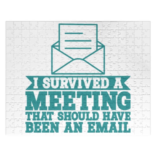 I Survived Another Meeting 9 Jigsaw Puzzles