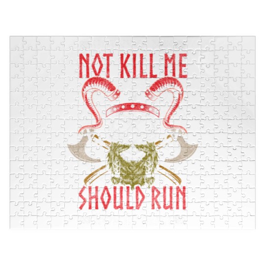 Vikings Warrior Valhalla Heather Jigsaw Puzzles