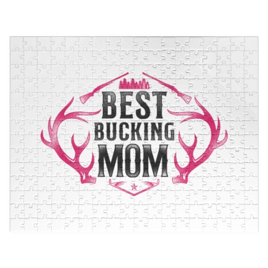 Buck Deer Hunting Hunter Mother Jigsaw Puzzles