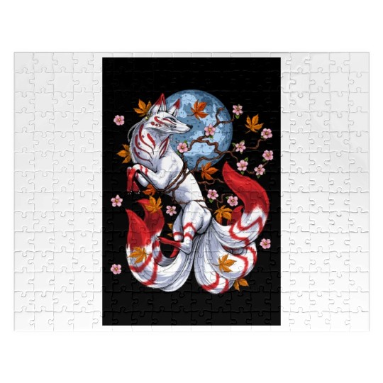 Kitsune Japanese Fox Jigsaw Puzzles