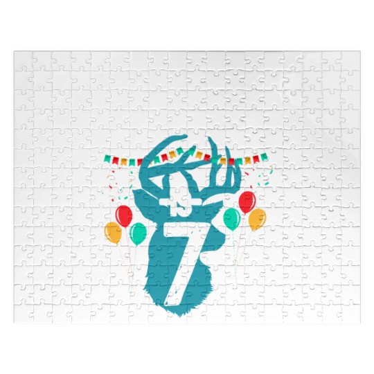 Buck Deer Hunting Hunter Kid Jigsaw Puzzles