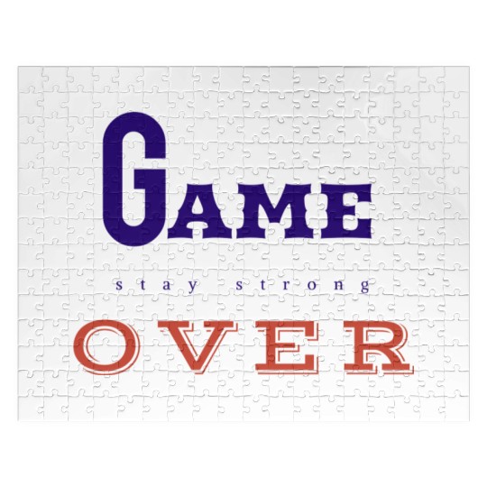 Game over like attitude person. Jigsaw Puzzles