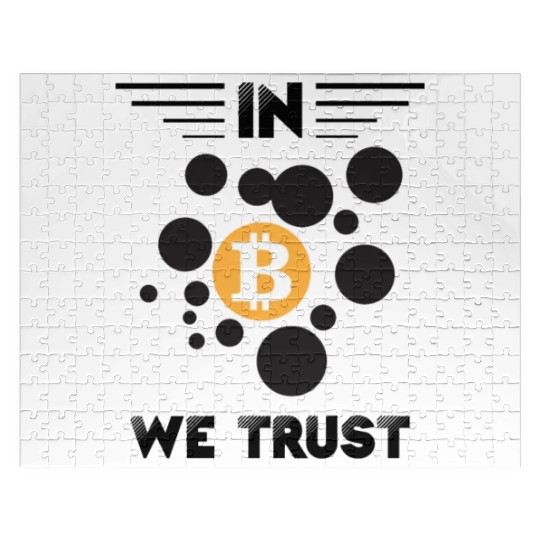 In Bitcoin We Trust Jigsaw Puzzles