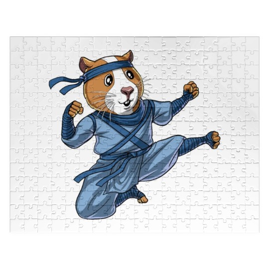 Guinea Pig Ninja Jigsaw Puzzles