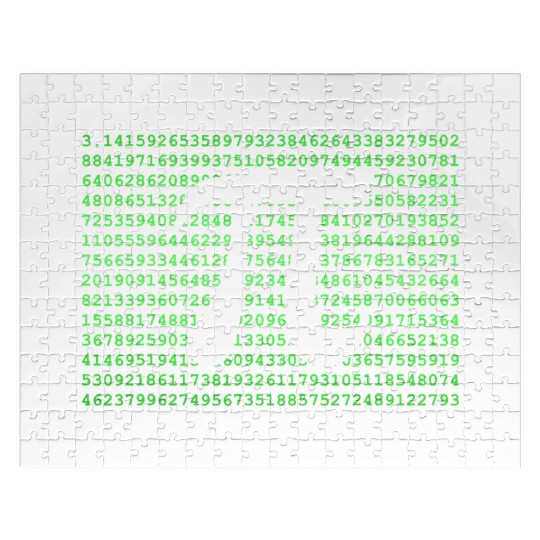 Pi Day Jigsaw Puzzles 3 14 Cool Funny Nerd Math Geek Green