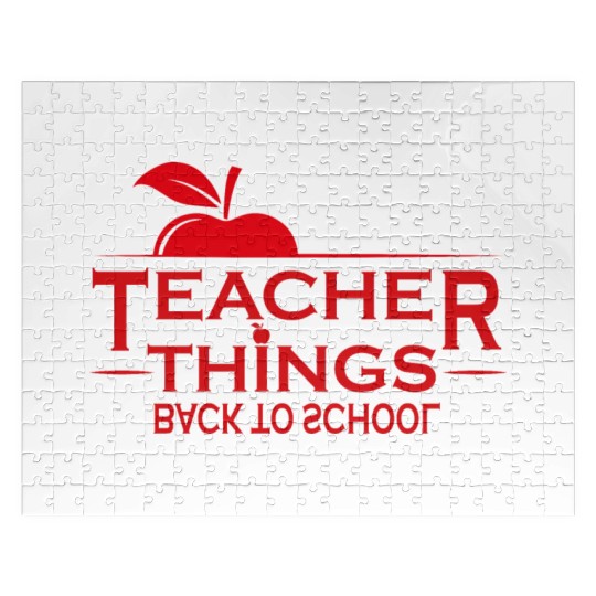 Teacher, Middle School Teacher, Elementary Teacher Jigsaw Puzzles