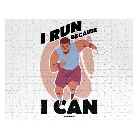 Run jogging sport race training gift Jigsaw Puzzles