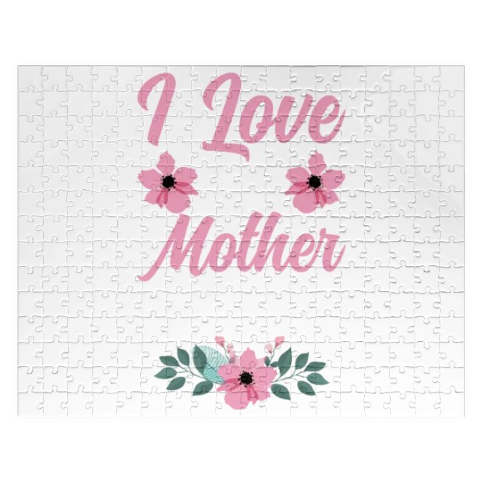 I Love My Mother-In-Law - Funny Daughter and Son Jigsaw Puzzles