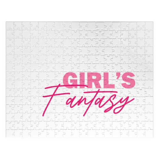 WHITE GIRL S FANTASY Jigsaw Puzzles