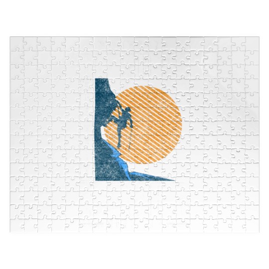Mountaineering Climbing Sport Hobby Jigsaw Puzzles
