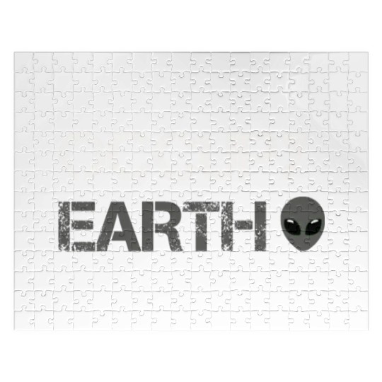 Alien Galaxy Ufo Extraterrestrial Spaceship space Jigsaw Puzzles