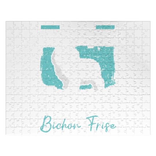 Never Underestimate An Old Man With A Bichon Frise Jigsaw Puzzles