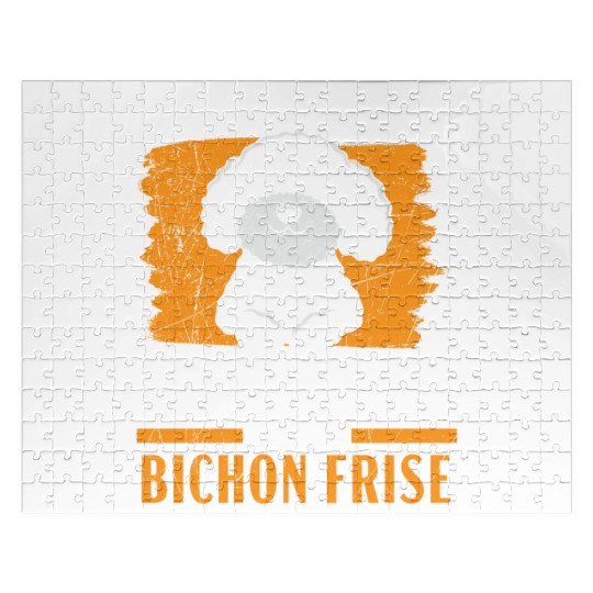 Never Underestimate An Old Man With A Bichon Frise Jigsaw Puzzles