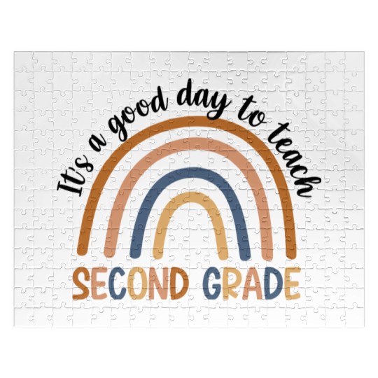 It’s A Good Day To Teach 2nd Grade Jigsaw Puzzles