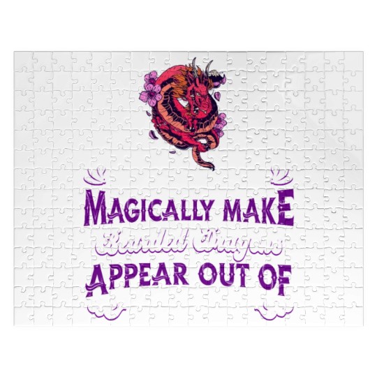 Bearded Dragon Reptile Lizard Jigsaw Puzzles