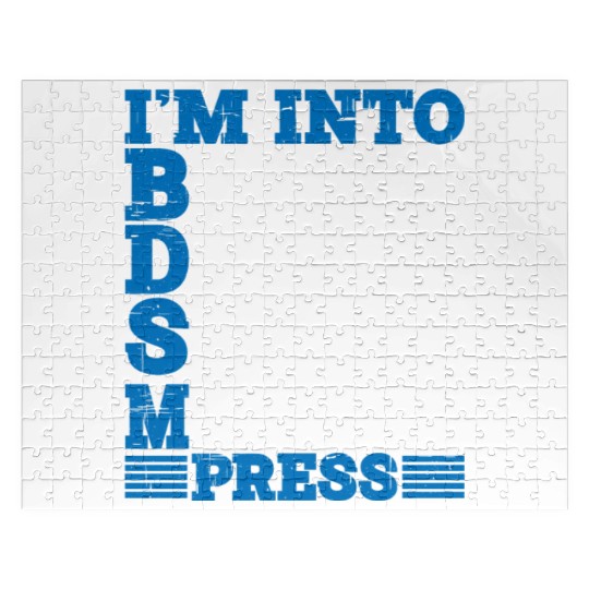 Im Into BDSM Bench Squat Deadlift Military Press10 Jigsaw Puzzles