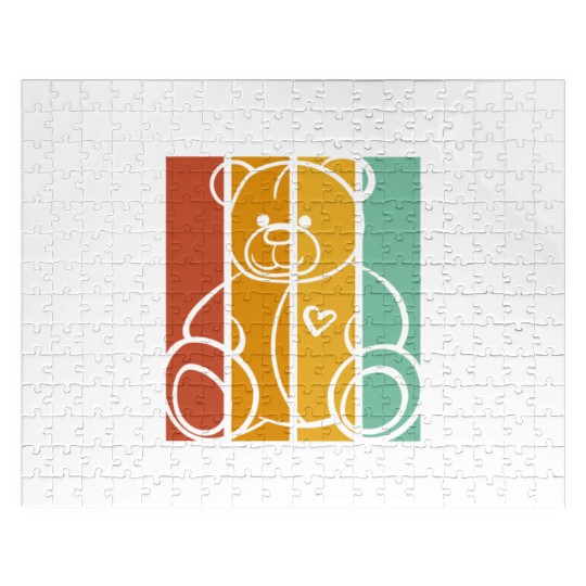 Teddy Bear Offspring Pregnant Jigsaw Puzzles