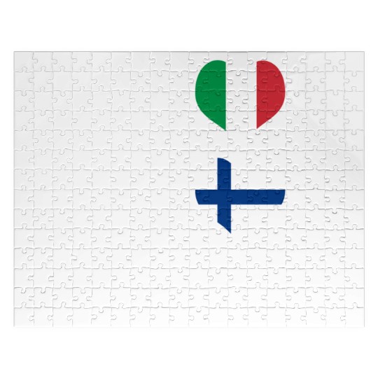 Italy and Finland genius / gift Jigsaw Puzzles