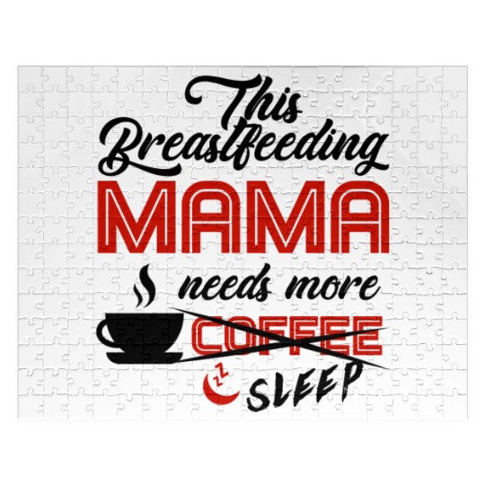 Breastfeeding Mom Mama Normalized Awareness Jigsaw Puzzles