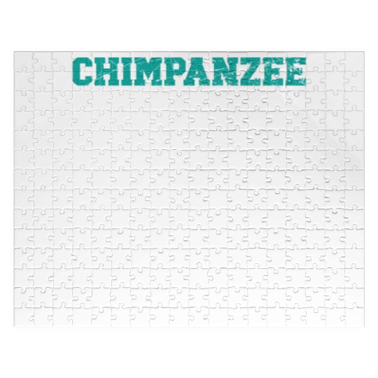 Chimpanzee Father Monkey Wildlife Animal Zookeeper Jigsaw Puzzles