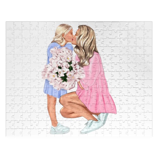 I love you Mom Jigsaw Puzzles