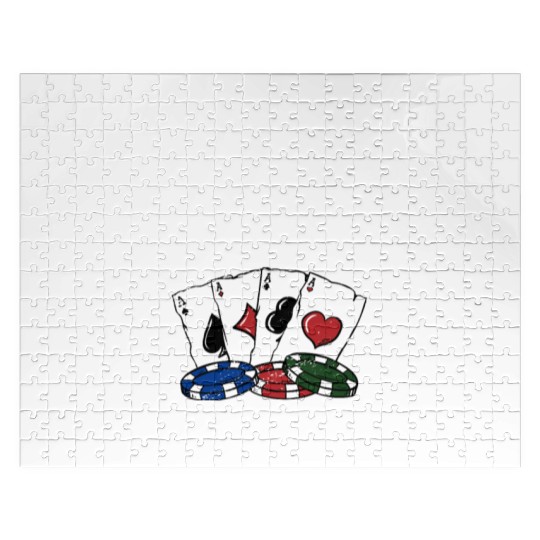 Don't Blow the Bubble Gambler Poker Gambling Jigsaw Puzzles