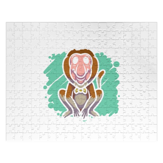 Proboscis Monkeys Are My Spirit Animal Zookeeper Jigsaw Puzzles