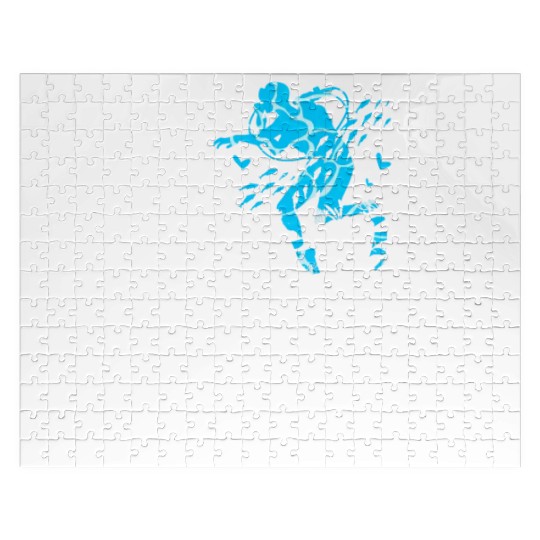 I Love Scuba Diving Jigsaw Puzzles