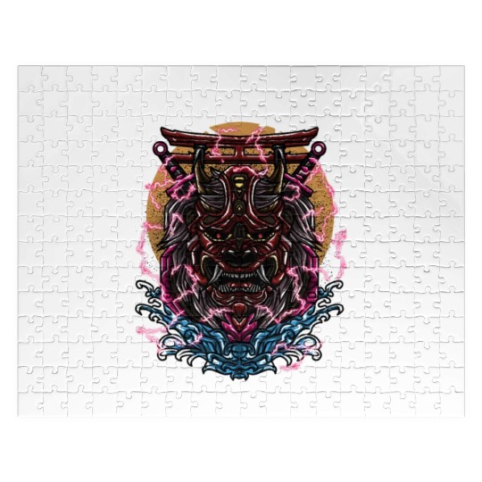 Hannya Gorilla Monster Jigsaw Puzzles