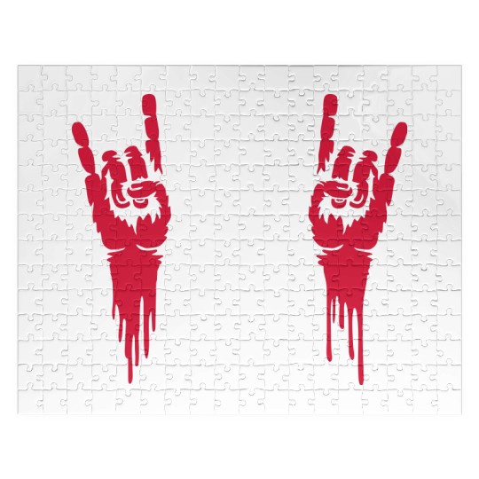blood music heavy metal Jigsaw Puzzles