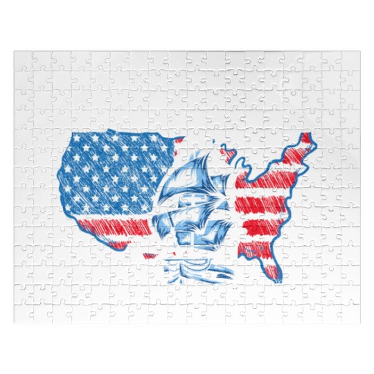 Columbus Day Christopher Columbus Navigator Jigsaw Puzzles