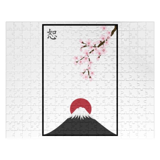 Japanese Mount Fuji Jigsaw Puzzles Premium