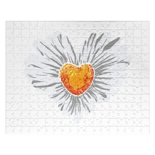 Gardener Daisy Heart Daisy Gardener Jigsaw Puzzles