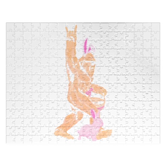 Bigfoot I Hate People Jigsaw Puzzles