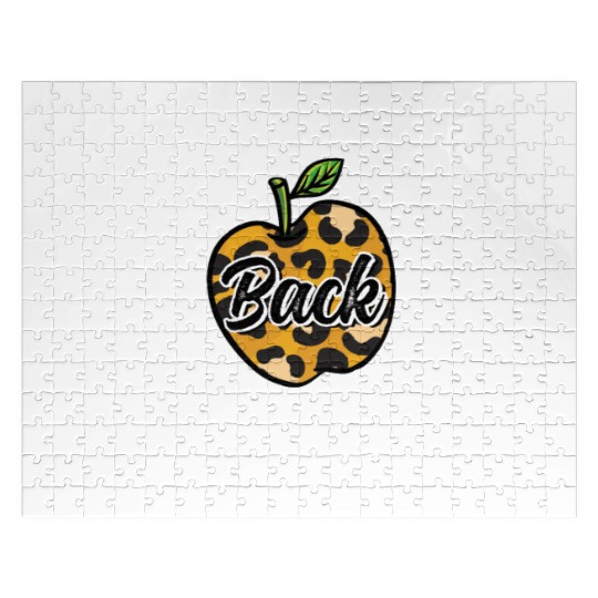 Welcome Back To 9th Grade Leopard Print Jigsaw Puzzles