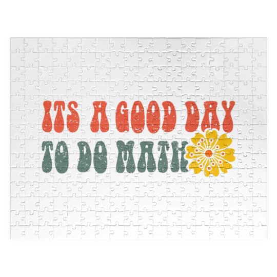 Its A Good Day To Do Math Jigsaw Puzzles Back To School