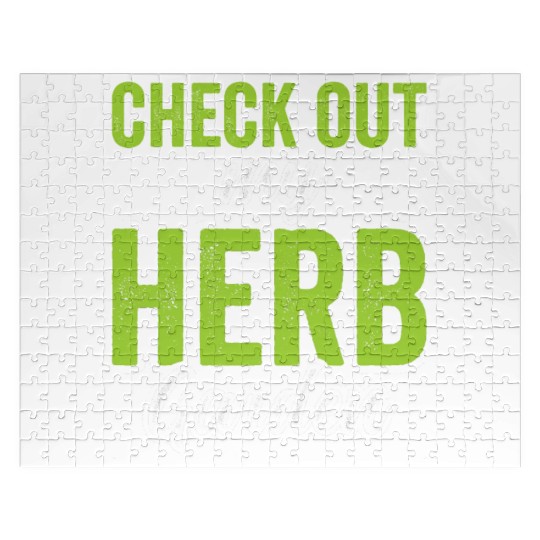 Check Out My Herb Garden Gardening Herbs Herbalist Jigsaw Puzzles